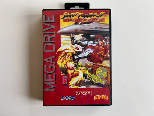 Street Fighter 2 Special Champion Ed. Original Mega Drive