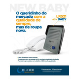 Interfone Porteiro Eletrônico Lr521 Baby Líder Residencial