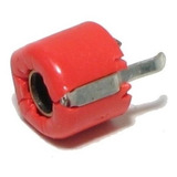 Lote 5x Trimmer Rojo Capacitor Variable 6.5pf A 20pf Itytarg