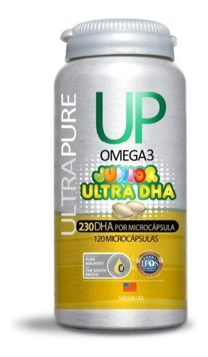 Omega Up Junior Ultra Dha Aceite Omega 3 Para Niños 120caps