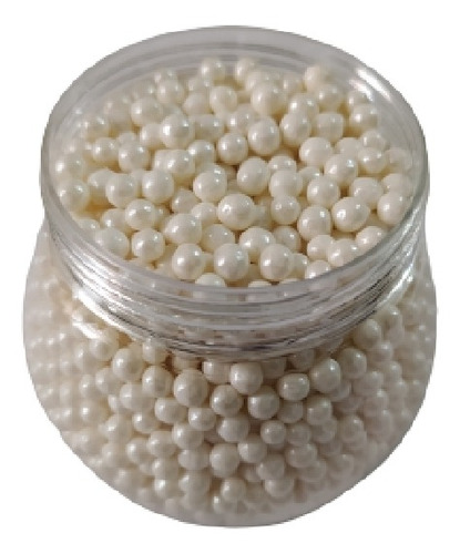 Perlas Comestibles Dulces Blanco #4 X 12 - g a $160