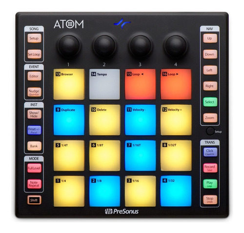 Presonus Atom 16 Pad Controlador Usb 