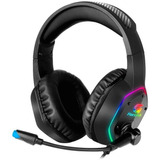 Headset Fone Gamer Pc Ps4 Xbox One Rgb Fortrek Blackfire +p3