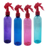 Atomizador Mini Trigger Envases Plasticos Colores 250 Ml X12