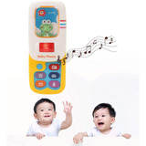 Teléfono Celular Bebé Musical Luz Y Sonido Rana Peq Jb206