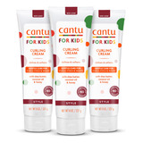 Cantu Care For Kids Crema Rizadora Sin Parabenos Ni Sulfato.