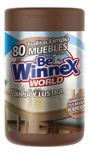 Toallitas Limpia Muebles - Winnex - 80 Uds