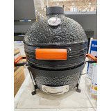 Kamado Asador Ahumador 16 Pulgadas Negro Nuevo 