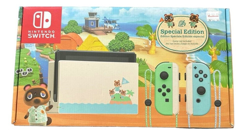 Nintendo Switch Oled Edición Animal Crossing 