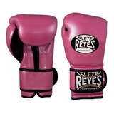 Guantes Box Cleto Reyes Cierre De Contacto Rosas 16 Onzas.