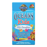 Garden Of Life Ocean Kids Dha Masticables 120 Softgel Omega3 Sabor Mora Lima