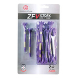 Tees Golf Zero Friction 5 Prong 40 Pack Morado Zv10003