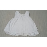 Vestido Formal Bautismo/ Evento Blanco De Bebé Cheeky T 9/12