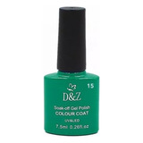 Esmalte Em Gel Dez 7,5ml Led/uv Unhas Manicure Nail