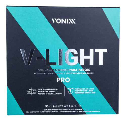 Revestimento De Faróis V-light Pro 50ml Vonixx