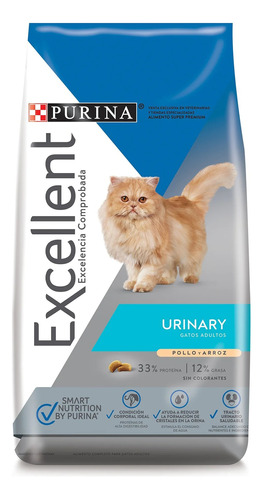 Excellent Urinary Cat Smart 1kg. Envios A Todo El Pais