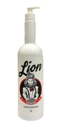 Shampoo Limpeza Profunda Lion Cosmetic 1l