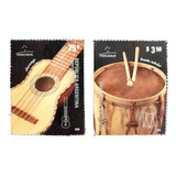 Argentina - Serie Gj 3505-06 Instrument Musicales Mint L2556