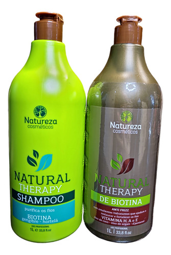 Natureza Kit Alisado Biotina Organica 0% Formol