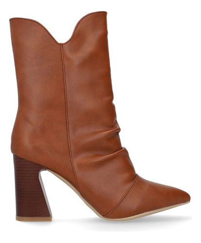 Botas Y Botines Ozono Para Mujer Estilo 650901 Camel