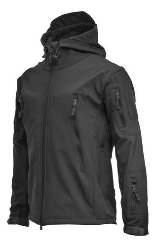 A Chamarra Impermeable Para Hombre Con Capucha