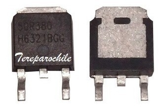 Transistor 50r380 = 50r380p Mosfet To-252