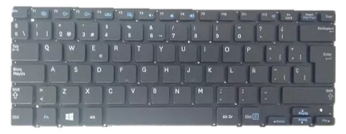 Teclado Samsung Np530u3c Negro Español