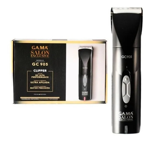 Gama Salon Exclusive Clipper Gc905 Cortadora Uso Domestico