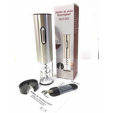 Abridor De Vinho Elétrico Carregáveis Wlk-003 Inox