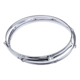 2 Piezas Solid 8 Lug Drum Hoop Snare Side Hoop (13 Pulgadas