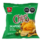 Papas Mini Chips Pack Jalapeño 18g