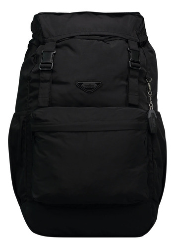 Morral Plegable Totto Laptop 13 Maleta De Viaje Collapse Color Negro