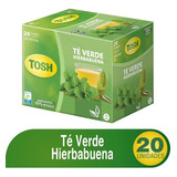 Té Tosh Verde Hierbabuena X 20 Unidades - - g a $19