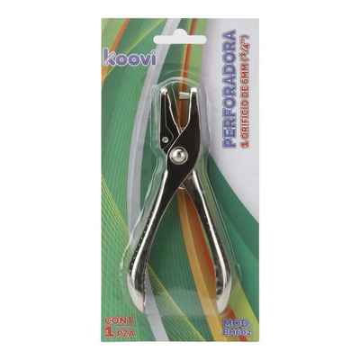 Perforadora De Metal Koovi Plateado Círculo | MercadoLibre