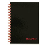 Black N' Red Cuaderno, Tapa Dura, Papel Optik Premium