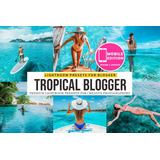 Tropical Blogger Presets - Desktop E Celular .dng 
