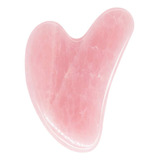 Aovioandy Gua Sha - Herramienta De Masaje De Cuarzo Rosa, He