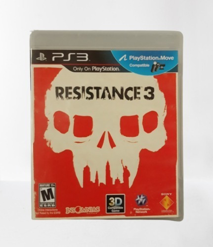 Jogo Resistance 3 - Ps3 - Completo - Original -midia Física