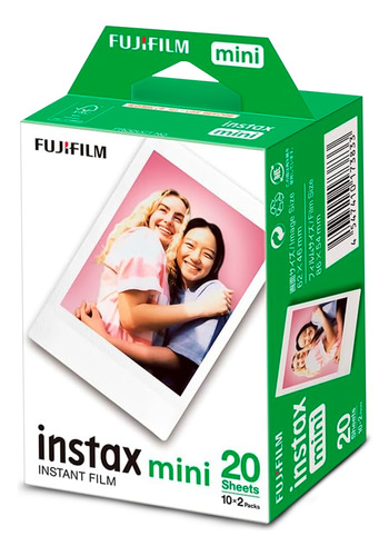 Filme Para Instax Mini 9 Mini 11 Fujifilm Pack 20 Fotos - Nf