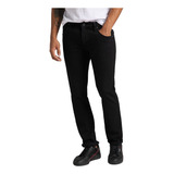 Jeans Hombre Daren Regular Straight Fit Black Rinse