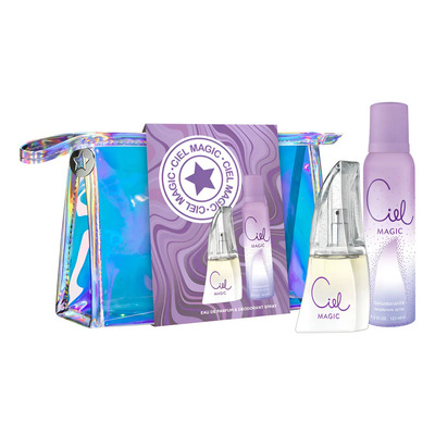 Set Perfume Ciel Magic Mujer Edp 50ml + Desodorante + Bolso Necessaire | MercadoLibre