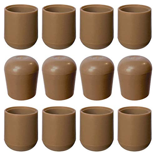 Tapones Patas De Sillas Plegables, Color Beige, 7/8 Pul...