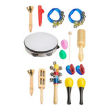 Conjunto De Instrumentos Musicais Para Crianças, 10 Peças,