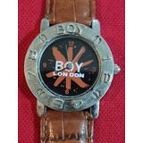 Reloj Para Hombre, Boy London, Bisel Giratorio, (vintage).