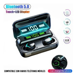 Audifonos Bluetooth F9-5 2022 + Banco De Potência 1200 Mah