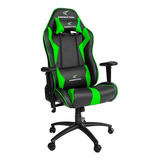 Silla Gamer Dragster Gt 500 Electric Green Ajustable Verde