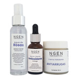 Set Facial Limpieza E Hidratación | Antiage | 100% Natural