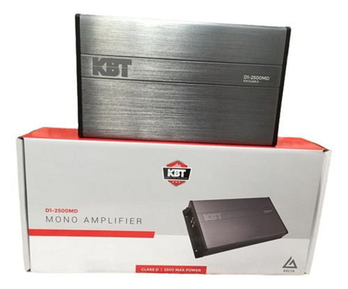 Amplificador Kbt D2500.1md 2500w Clase D 1ch Monoblock