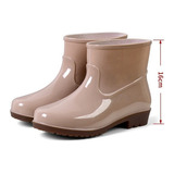 Botas De Lluvia Impermeable Para Dama