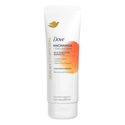 Dove Sérum Corporal con Niacinamida, Uniforma el Tono, 200ml | MercadoLibre